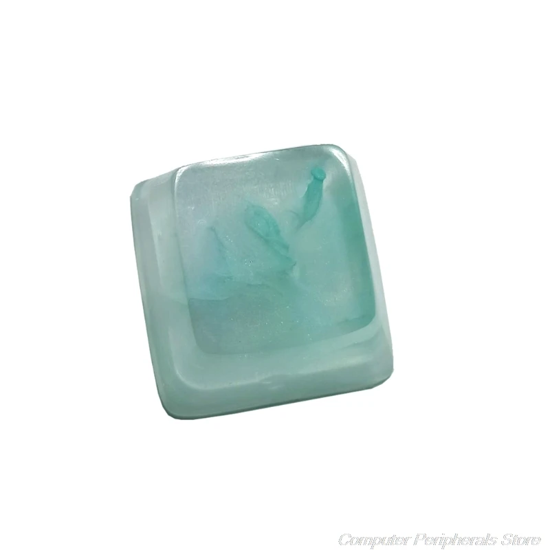 

Handmade Customized OEM Profile Resin Keycap Keyboard RGB Translucent Keycap M11 21 Dropshipping