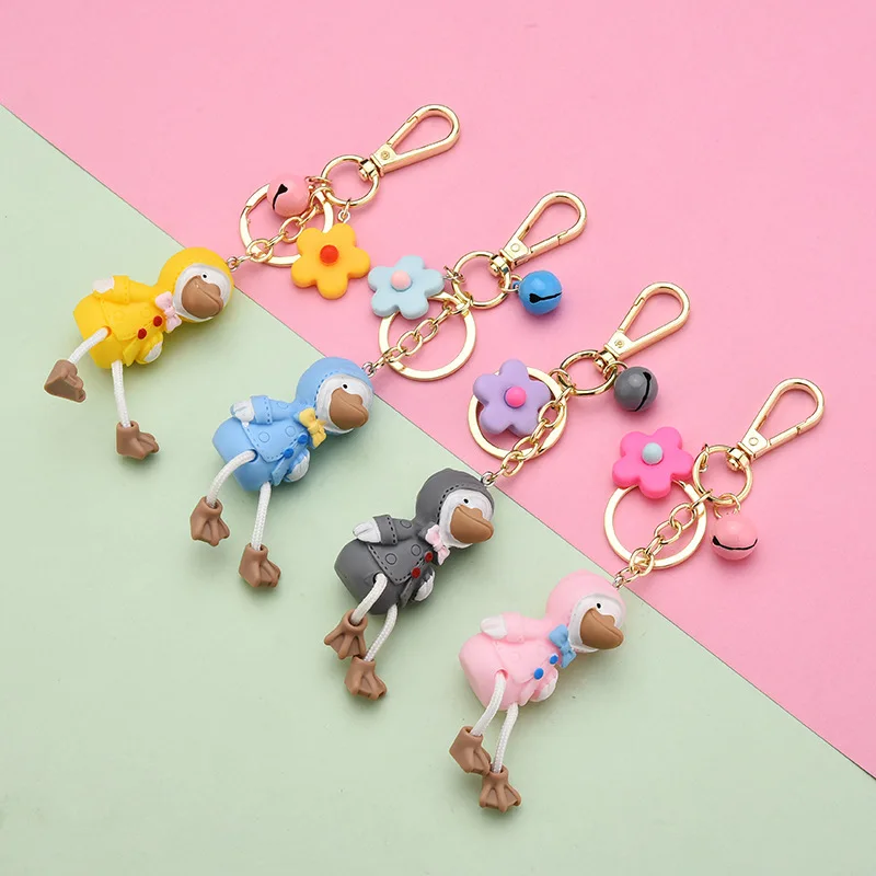 Корейский модный женский брелок для сумок аксессуары ключей с длинными