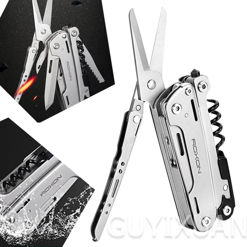 Пинцет портативный из нержавеющей стали практичный Многофункциональный для