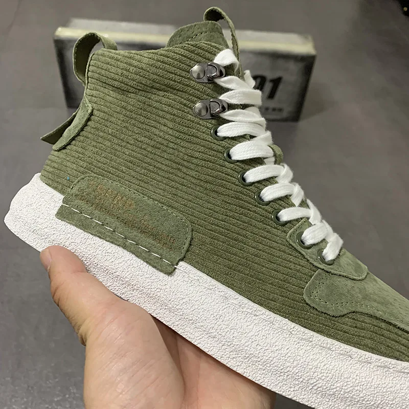 2021 Hip hops New Luxury Mens Casual Fashion shoes High Top Men Sneaker Lace-up Hop Tenis Sapato Masculino Leather Boots |