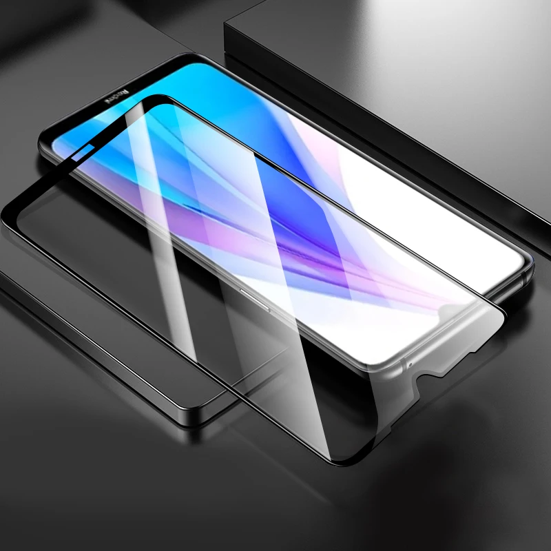 3 шт. полностью наклеиваемая поверхность стекла для xiaomi redmi note 8t защита для экрана CHYI,, полное покрытие, защитный чехол для redmi note 8t стекло