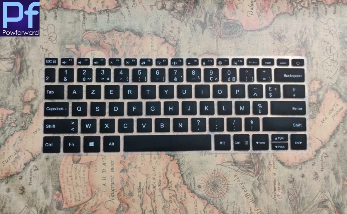 Защитная крышка клавиатуры для ноутбука 100 шт. французский клавьер Azerty Red mi book 14 Mi