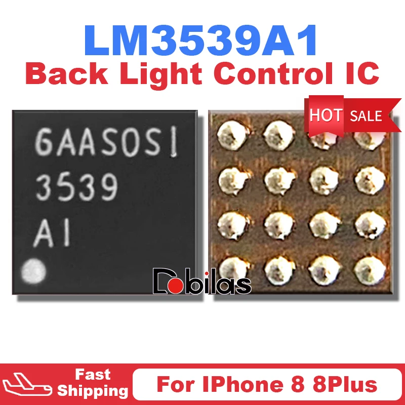 

5 шт./лот LM3539 3539A1 LM3539A1 для iPhone 8 8 Plus 8 Plus 8G светодиодный драйвер управления задней подсветкой IC интегральные схемы чип