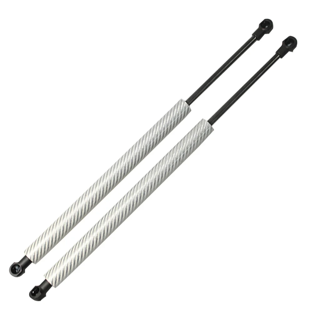 silver carbon fiber Для Nissan X-Trail T30 2001-2006 2.5L Авто багажника загрузки углеродного волокна подъем поддерживает газовые стойки Пружинные амортизаторы 540 мм - Цвет: silver carbon fiber
