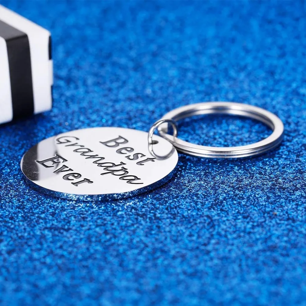 Брелок Для дедушки подарки для Дедушки от внука рождественский подарок лучший