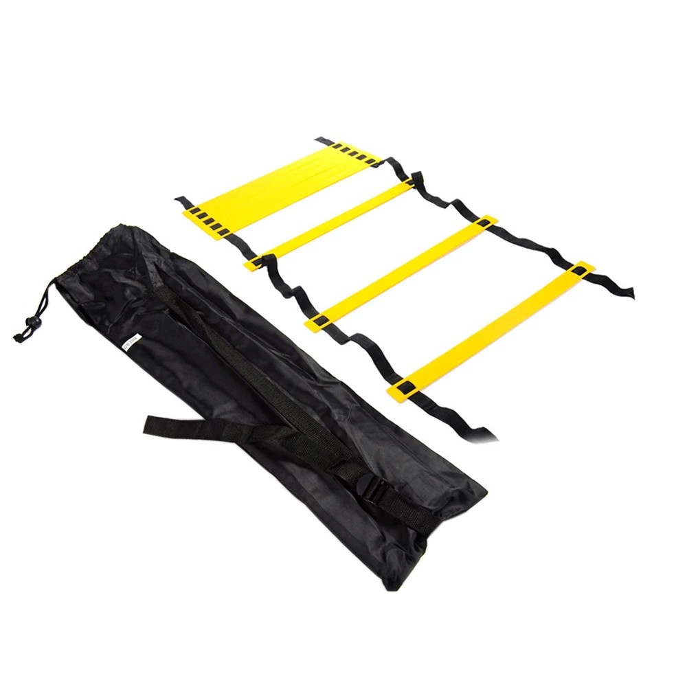 

10 Rung 5m Nylon Straps Agility Ladder for Soccer Speed Training Stairs Soccer Football Speed Training Exercise Sports Equipment
