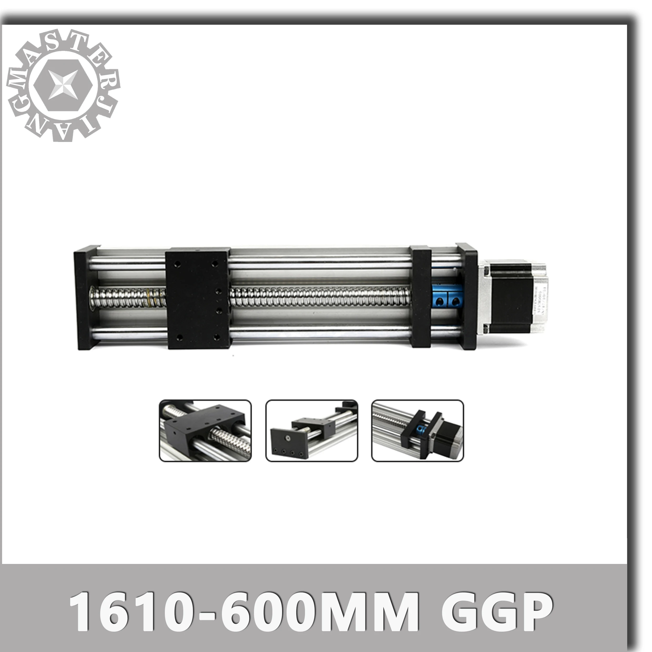 GGP Stage A SFU1610 600mm линейные направляющие линейный привод модуль системы шариковые