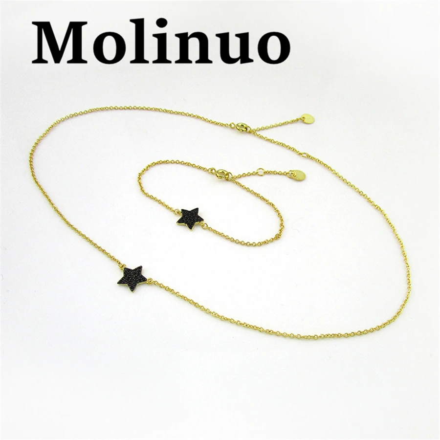 Molinuo new Simple personality Sen network red expression pack mini symbol bracelet female girlfriends gift star love |