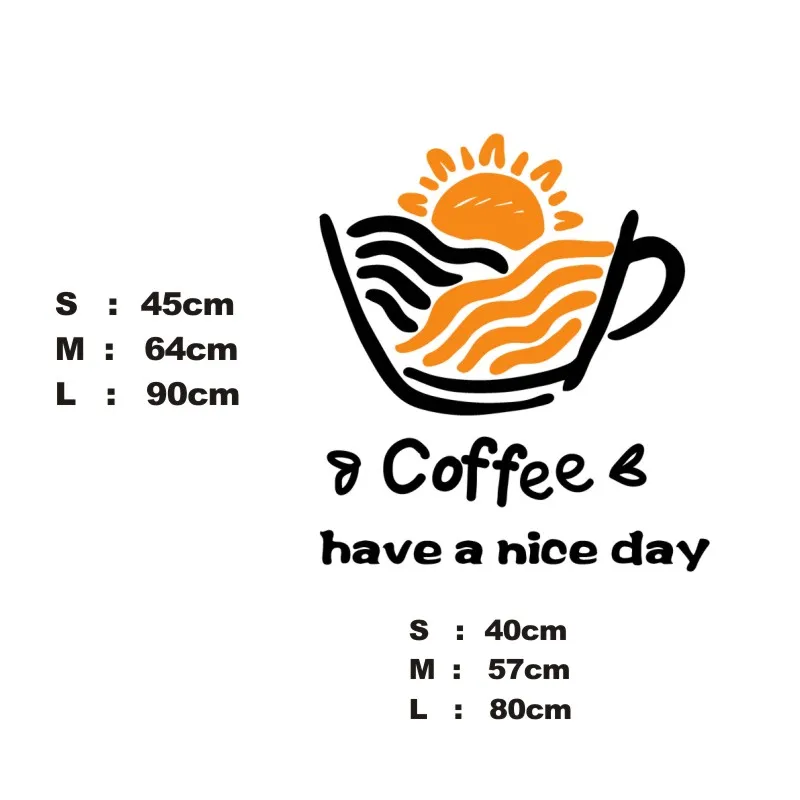 Кофейня наклейка чашка с молочным чаем виниловый художественный Настенный декор