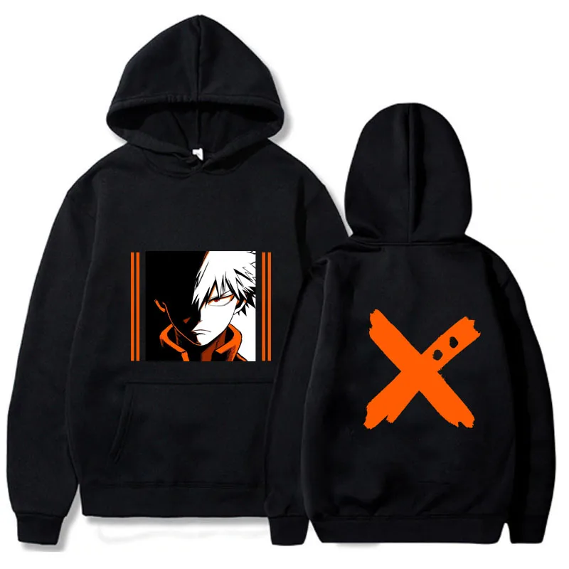 

My Hero Academia Anime Hoodies Fashion Double-sided Long Sleeves Unisex Clothes
