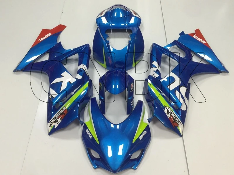 GSX R 1000 08 мотоцикл обтекатель R1000 синий гоночный наборы GSXR1000 2007 2008 K7 набор для всего