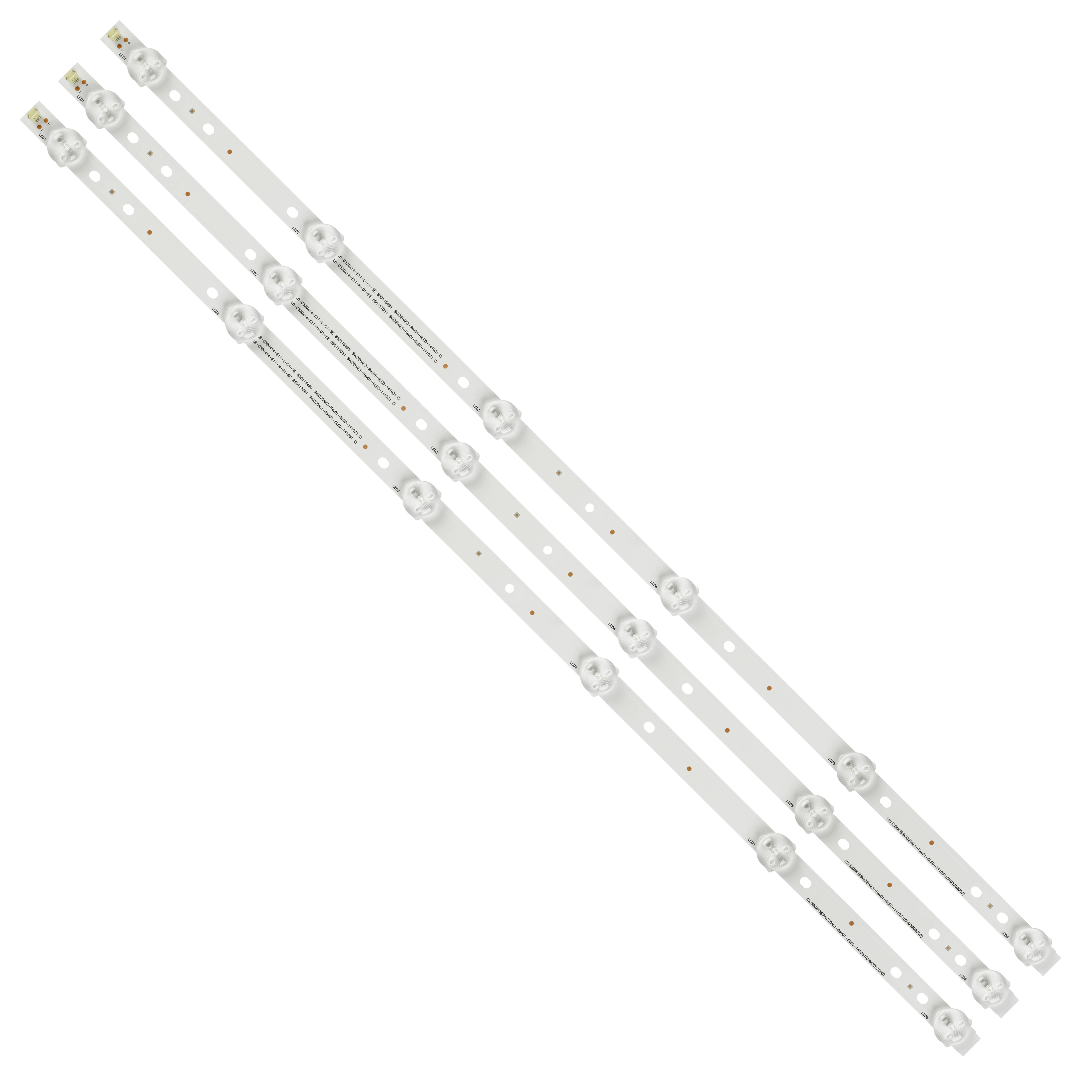 Новый комплект 3 шт. * 6LED 560 мм Светодиодная подсветка для SVJ320AG2 130307 32D2000 SVJ320AK3