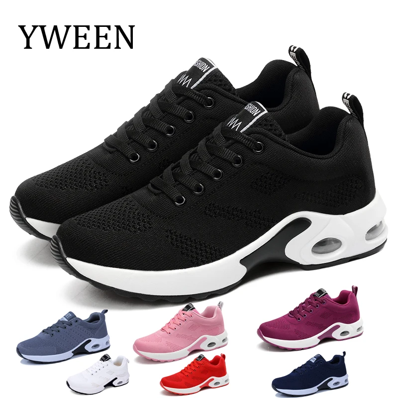 

Кроссовки YWEEN женские на танкетке, Повседневная Удобная спортивная обувь, на весну-осень