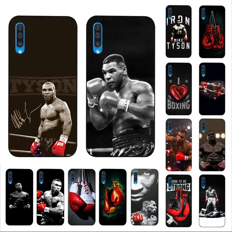 

YNDFCNB Mike Tyson Boxer Phone Case for Samsung A51 01 50 71 21S 70 10 31 40 30 20E 11 A7 2018