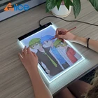 Доска для рисования Elice A4, 30x20 см, со светодиодной светильник кой, USB, художественная копировальная доска, детская игрушка, доска для рисования, Обучающие подарки для детей