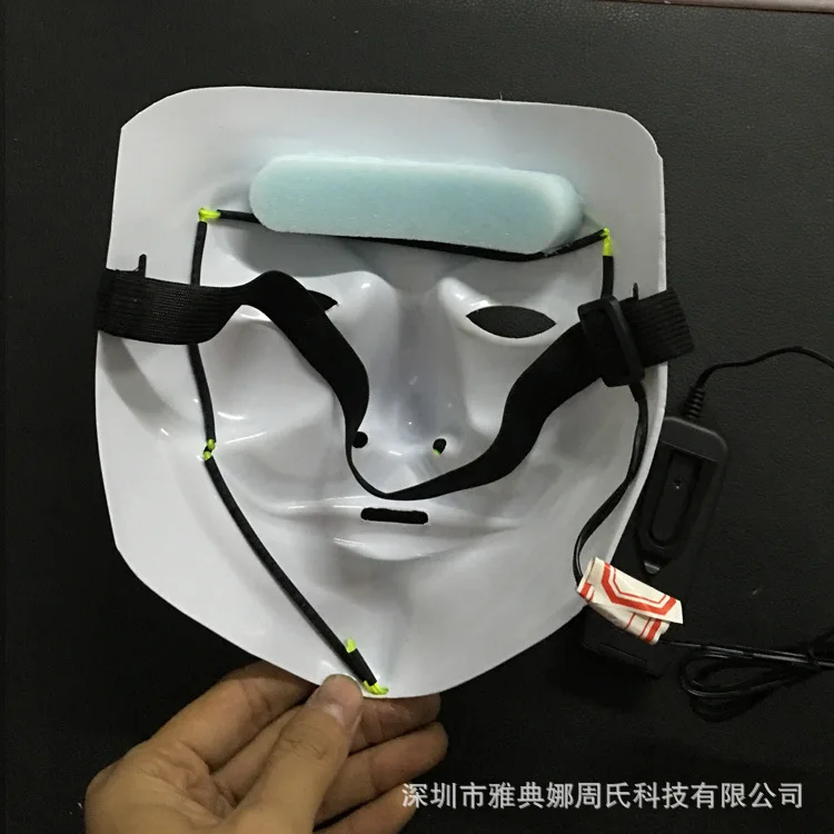 2017 светящаяся маска в стиле хип-хоп для красоты с шариком ручной росписью