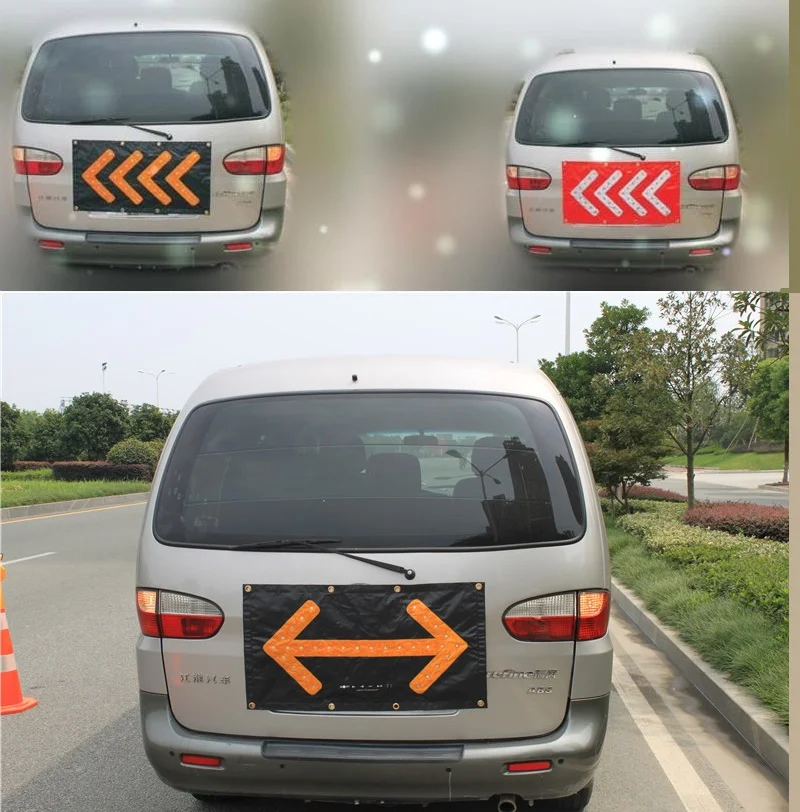 Foldable Flashing Warning LED Traffic Indicator Light For Car