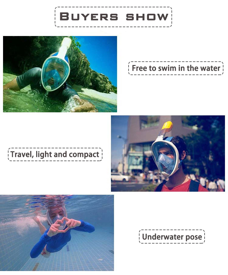 Маска для подводного плавания HD противотуманная маска взрослых|Маски дайвинга| |