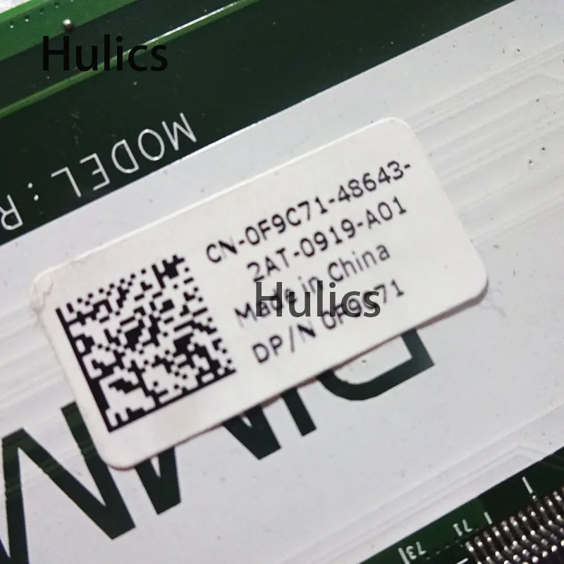 Материнская плата Hulics для DELL 5720 N5720 7720 DA0R09MB6H1 F9C71 0F9C71 CN-0F9C71 HM77 DDR3 оригинал |