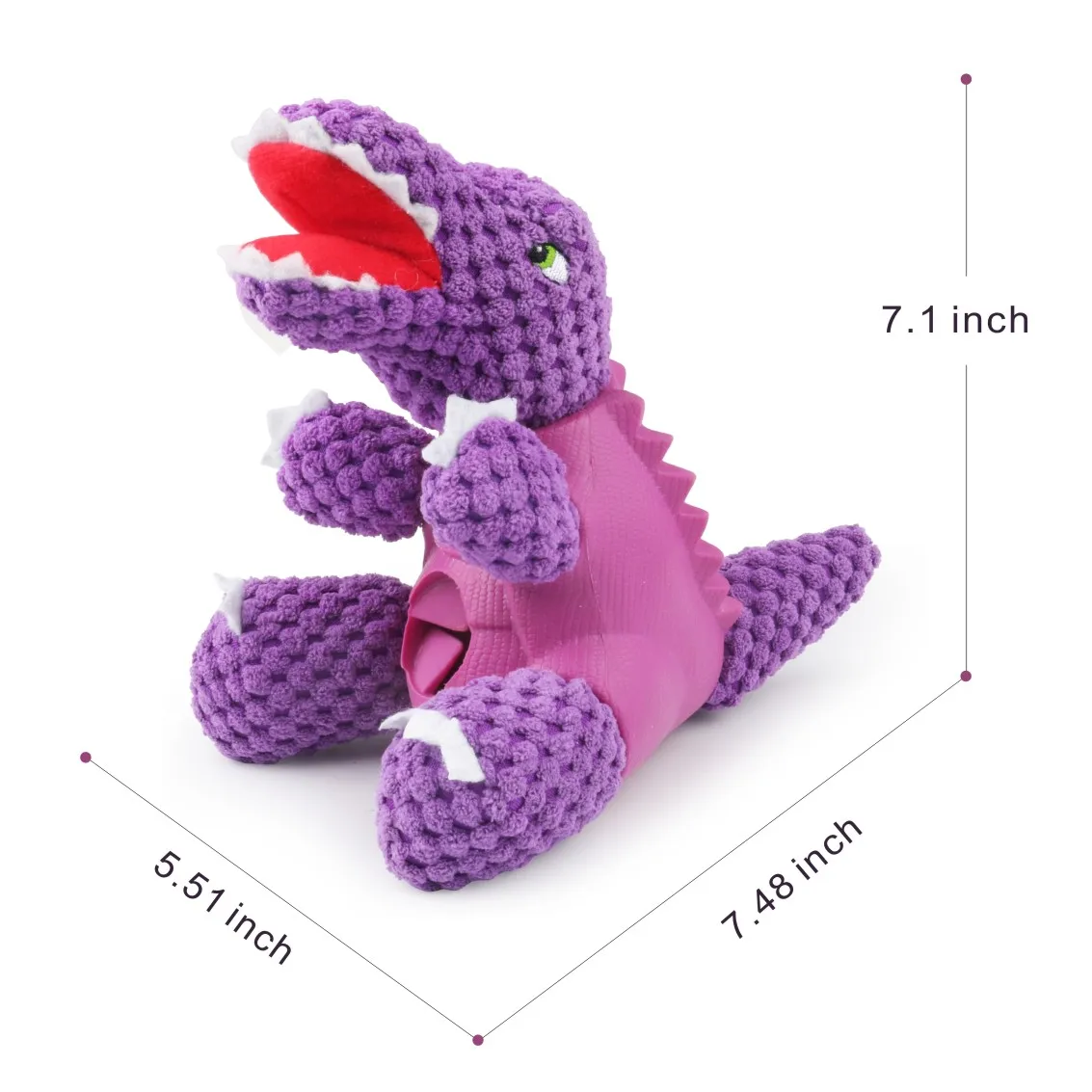 

Pet Dog Feeders Product Dog Toys Accessories Dogs Cat Chewing Toy Pet Product Interactive dinosaur Feeding Food Toy for Doggy
