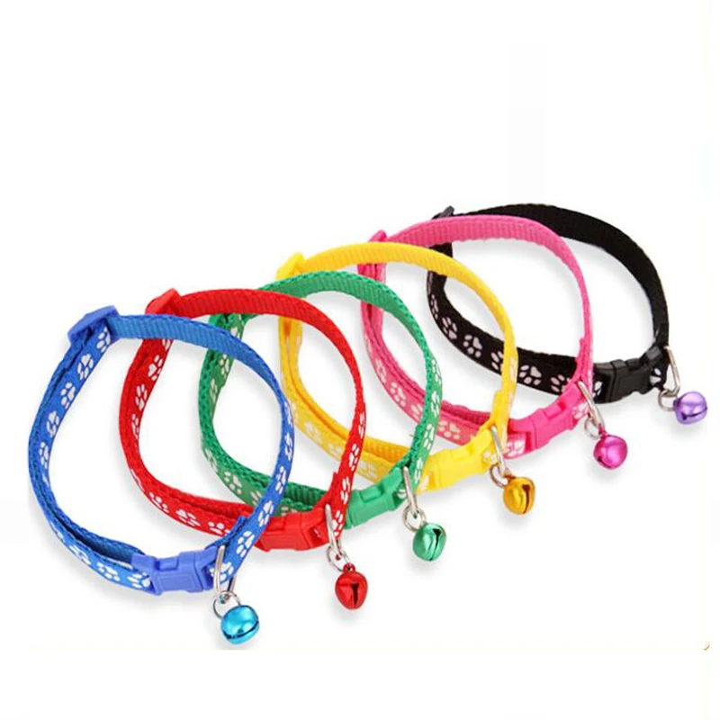 Ошейник для домашних животных с маленьким колокольчиком модный ошейник собак