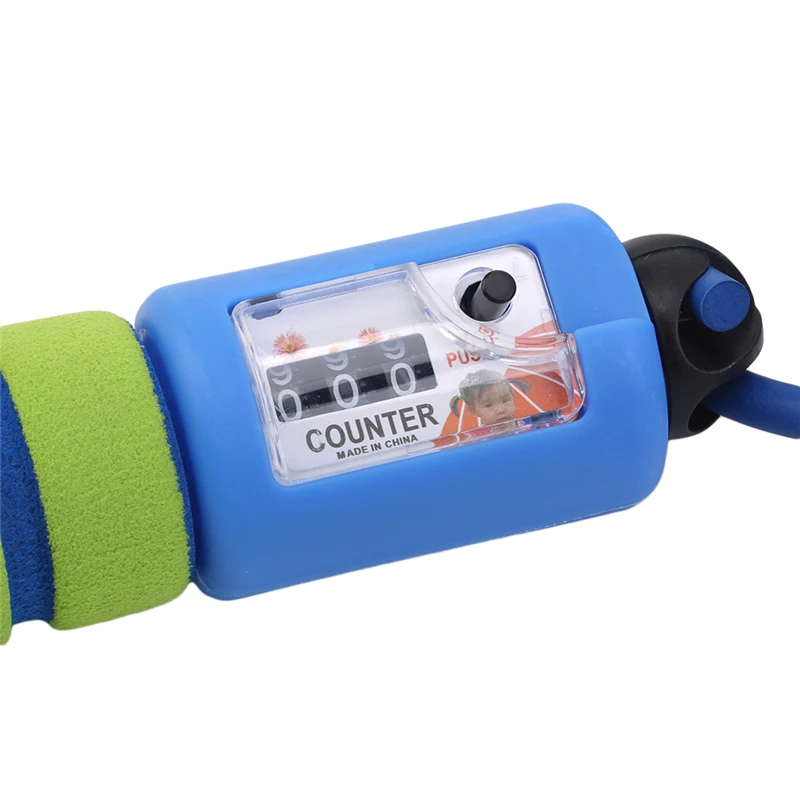 

Professional Sponge Jump Rope with Electronic Counter 2.9m Adjustable Fast Speed Counting Skipping Rope Wire Workout Equipments