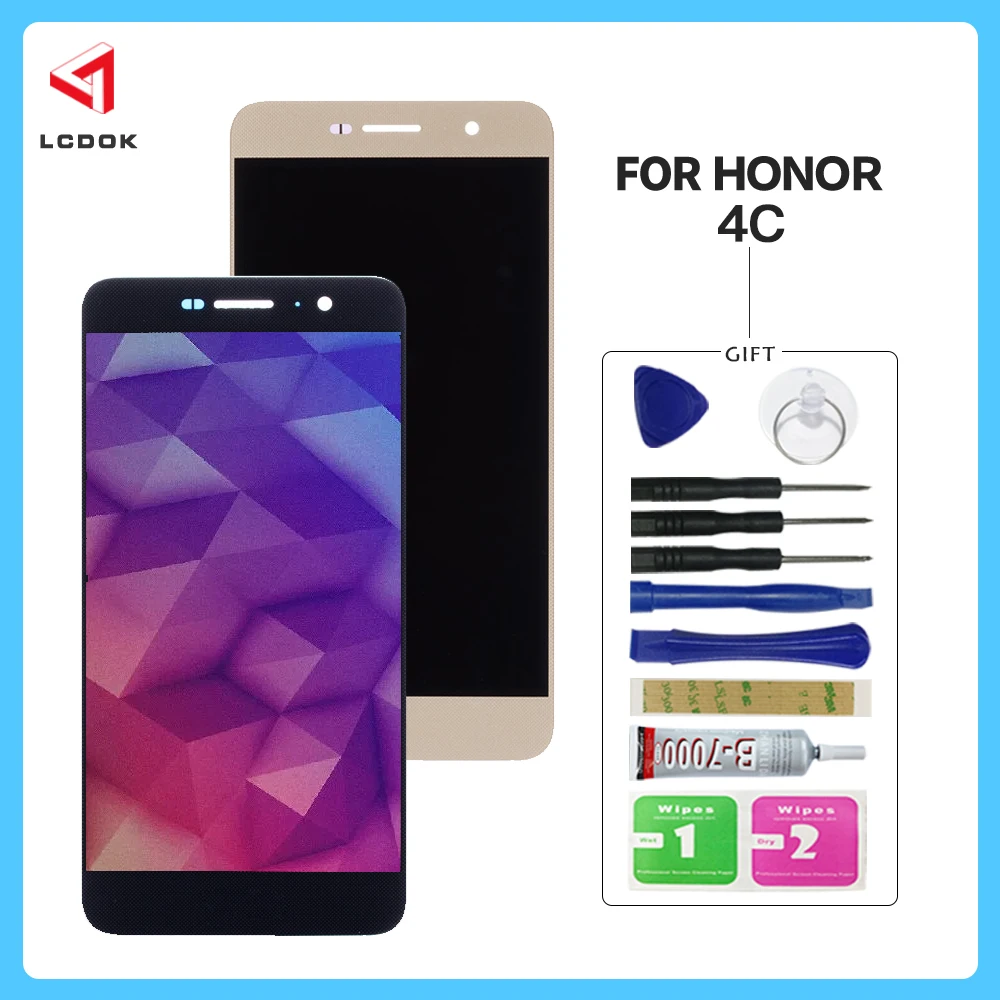 100% протестированный ЖК дисплей для huawei Honor 4C G Play Mini CHC U01/U03 кодирующий