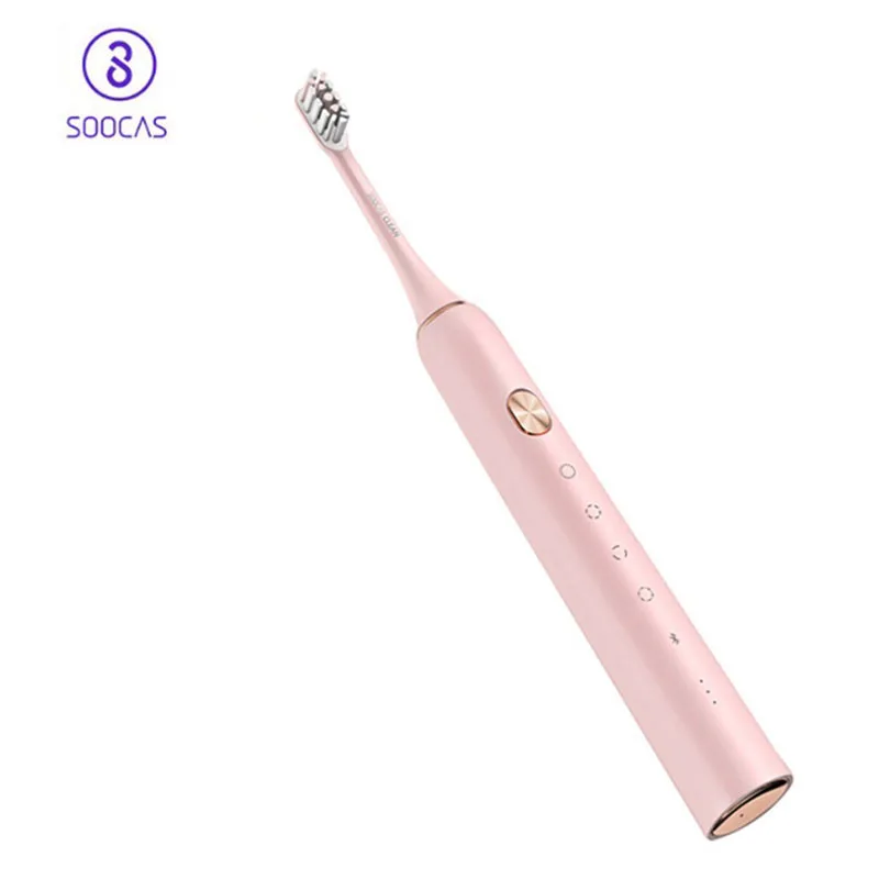 Оригинальная SOOCAS X3 USB перезаряжаемая звуковая электрическая зубная щетка IPX7 Водонепроницаемая с 4 режимами чистки ультра звуковая зубная щетка