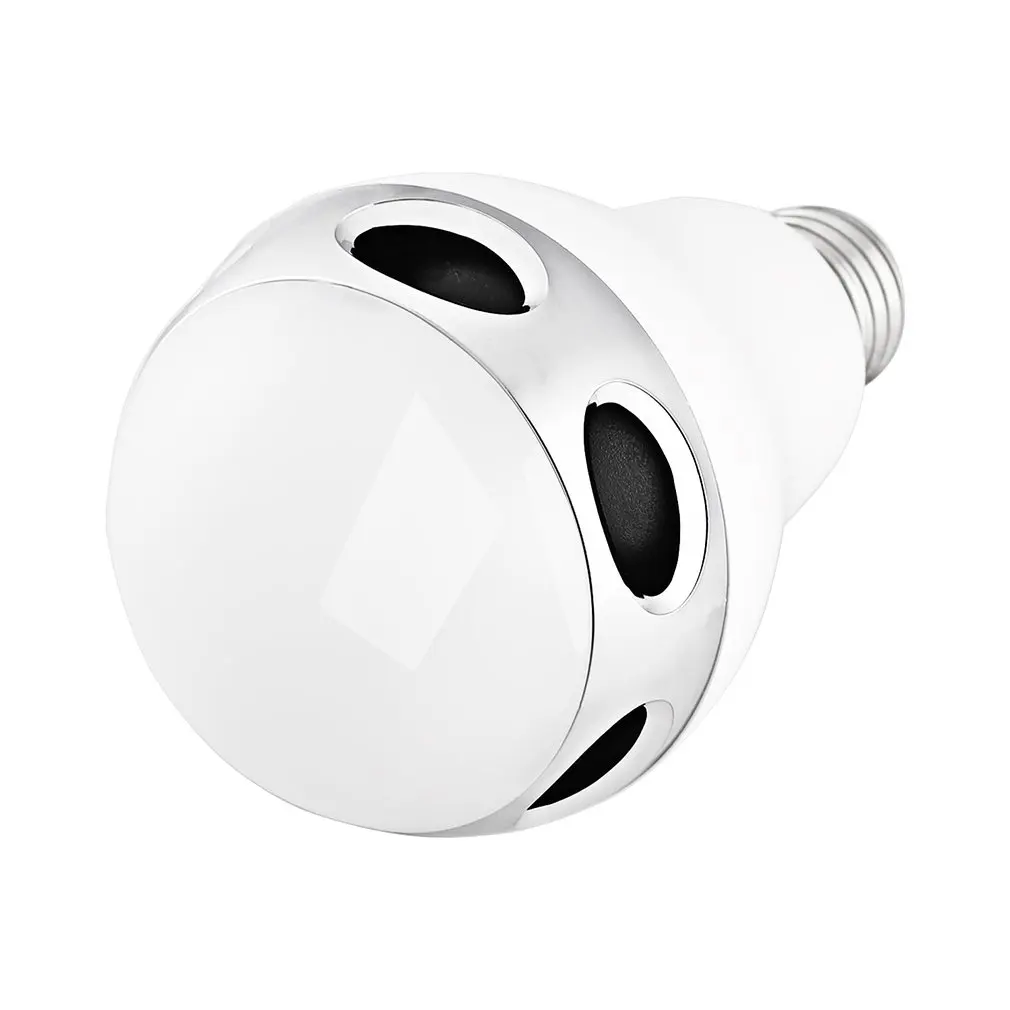 Светодиодный bluetooth-динамик E27 RGB лампа изменение цвета/музыкальный плеер