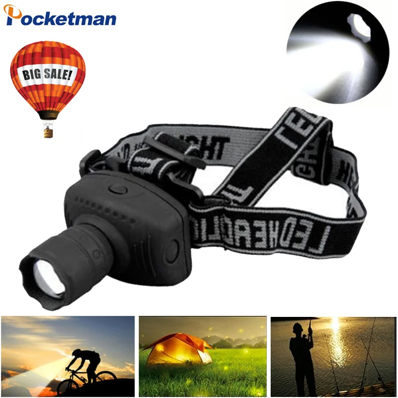 

6000 Lumens LED Headlight Powerful Flashlight Frontal Lantern Zoomable Headlamp Torch Light To Bike For Camping Hunting Fishing