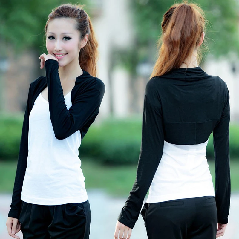 Women's Long Sleeve Bolero Jacket Top Ladies Cardigan Coat Size M-XXL | Женская одежда