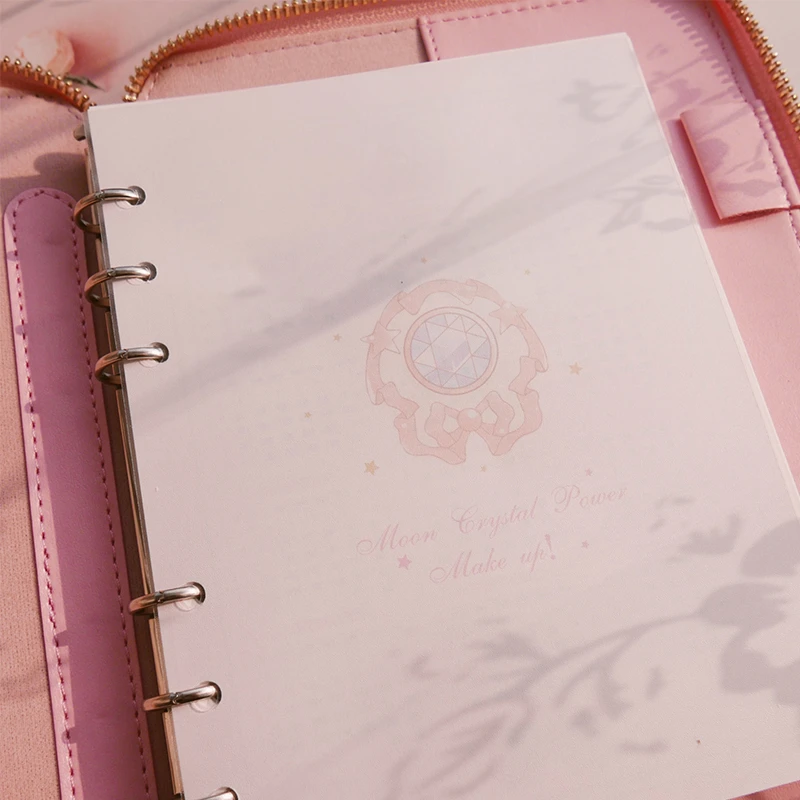 Аниме Фигурка Милая луна кожаный ежедневник на молнии ежемесячный недельный