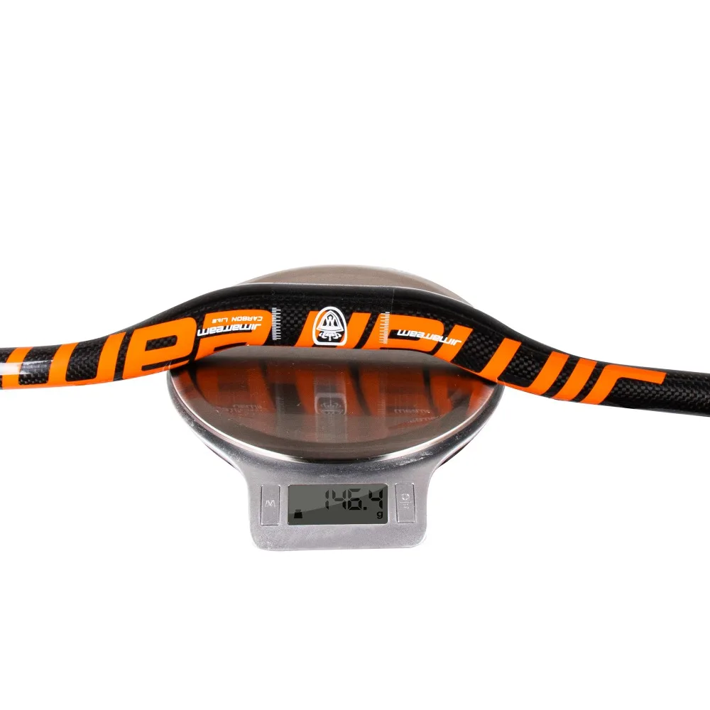 Американский бренд JIMAITEAM 3kCarbon MTB руль плоский или подъемный руль 31,8*580/600/620/640/660/680/700/720/740/760/мм