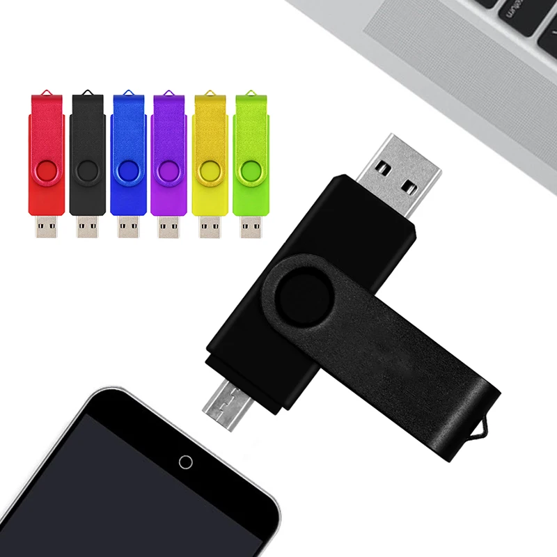 Красочные OTG флеш накопитель 128 ГБ Android смартфон USB флэш памяти 1 ТБ 512 256 Ручка Drive