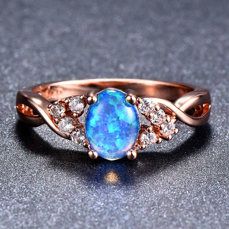 Bague Ringen, стиль,, серебро 925, ювелирное изделие, женские кольца, изысканные, лаконичные, опал, высокое качество, свадебные, вечерние, подарок