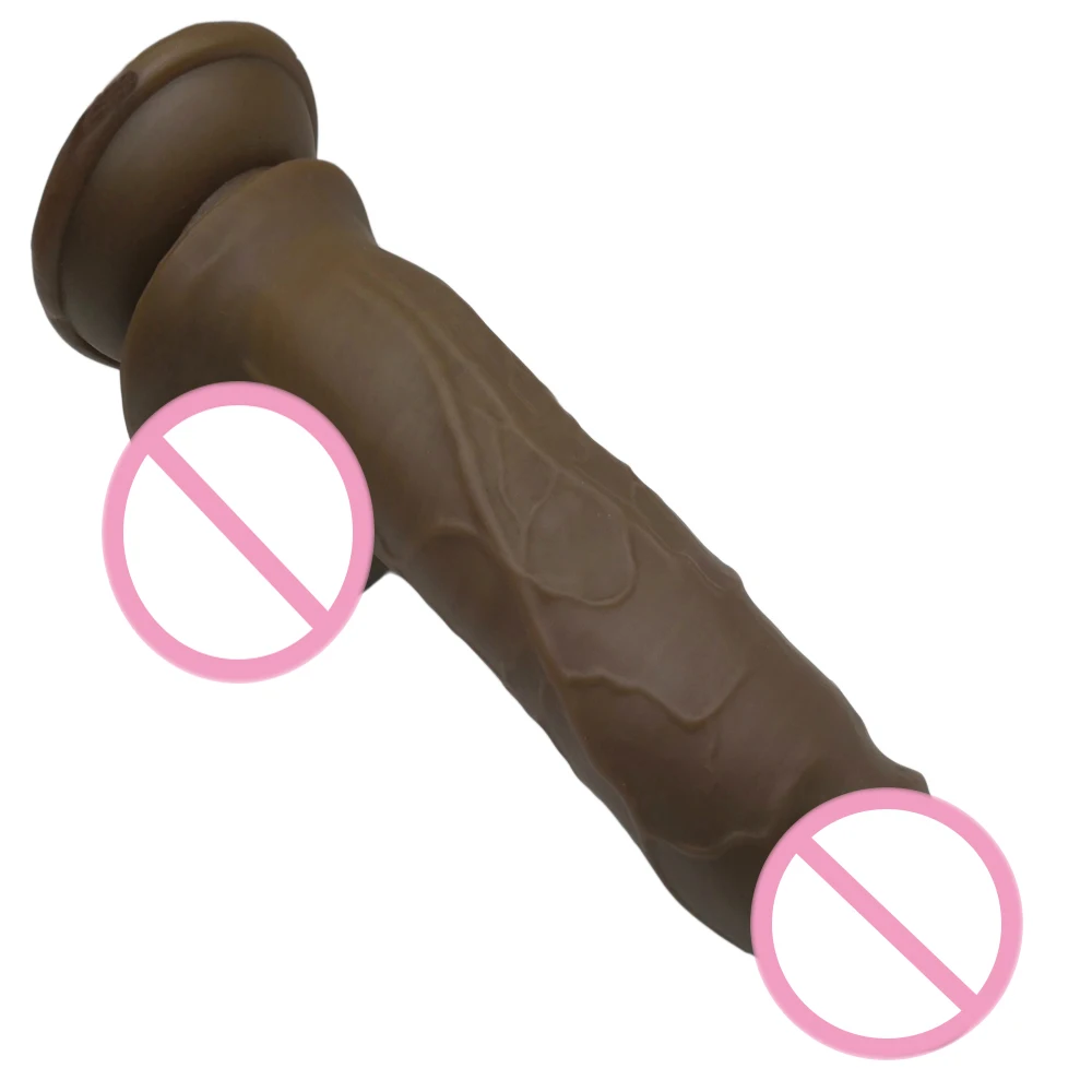 AMABOOM 24*5 см Супер огромный толстый фаллоимитатор большой член на присоске мягкий