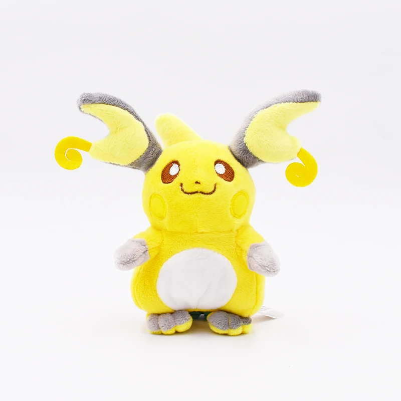 Takara Tomy Pokemon плюшевые 15 см Пикачу райчу игрушки мягкие куклы Подарки для детей |