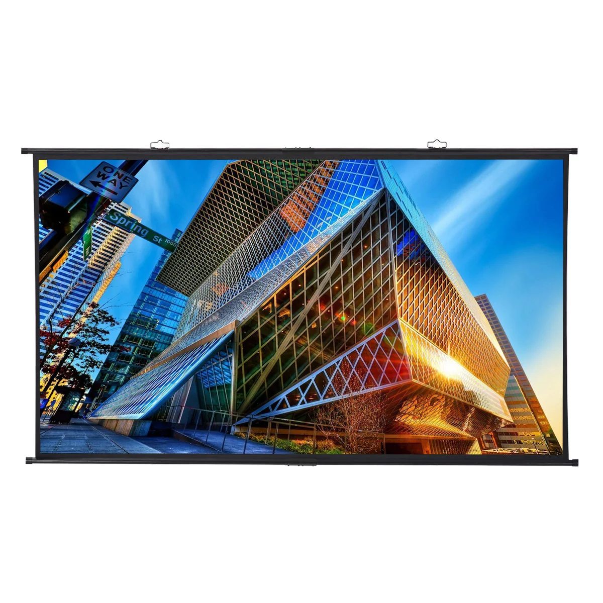 Excelvan 120 &quotДиагональ 16:9 1 усиление портативный быстрая установка Настенный