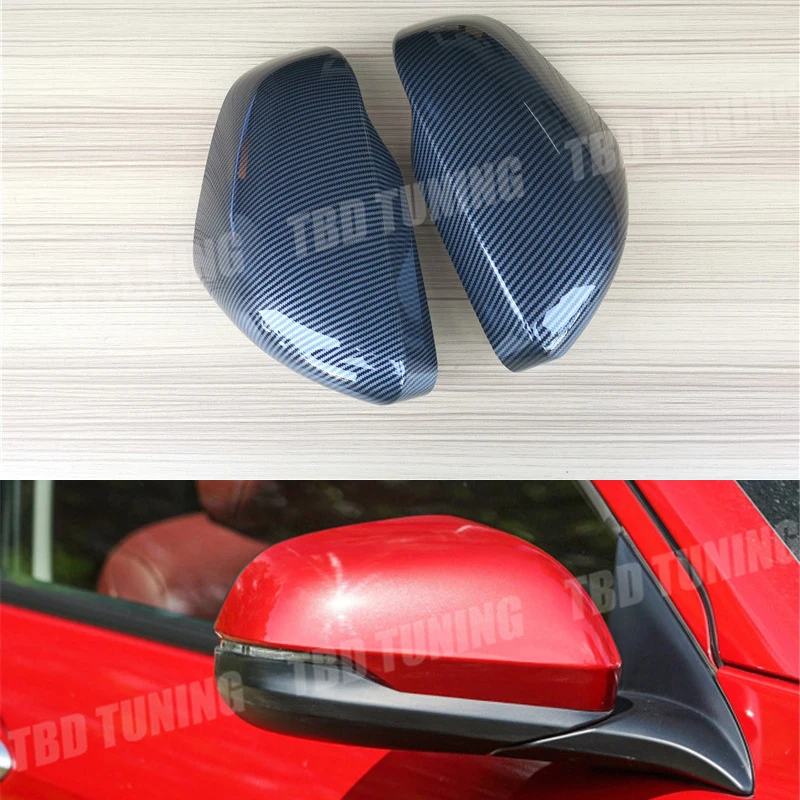 Сменный стильный зеркальный чехол из углеродного волокна для Honda крышка зеркала