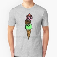 ice cream buddies t shirt 100 pure cotton ice cream sweets desserts ice cream cone foods cute ice cream ice cream pals ice