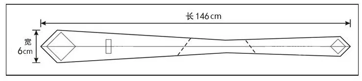 Однотонный корейский галстук 6 см узкий мужской модный жаккардовый Тонкий