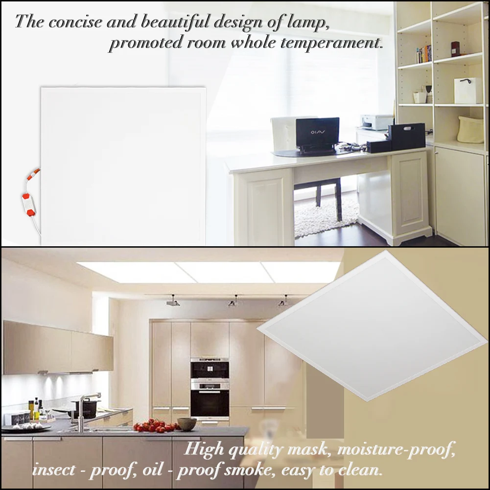 6 шт./партия машинка для стрижки 48 Вт светодиодный плоский Панель светильник ing