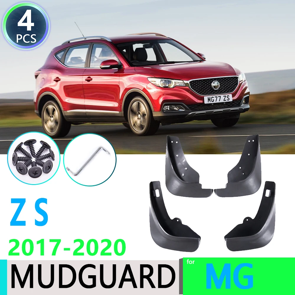 

for MG ZS MGZS 2017 2018 2019 2020 4 PCS Car Fender Mudguard Mud Flaps Guard Splash Flap Mudguards Car Accessories