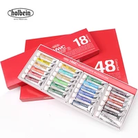 japanese holbein 5ml 304860 colors watercolor paint set for artists profissional watercolor painting pigment art supplies