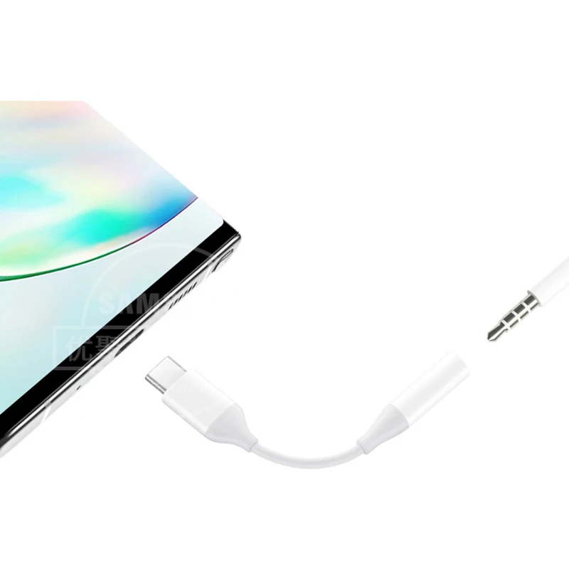 Samsung Usb Type C 3 5 мм Aux аудио кабель Разъем адаптер для наушников Galaxy S21 S20 FE Z Fold2 Note 20 A90