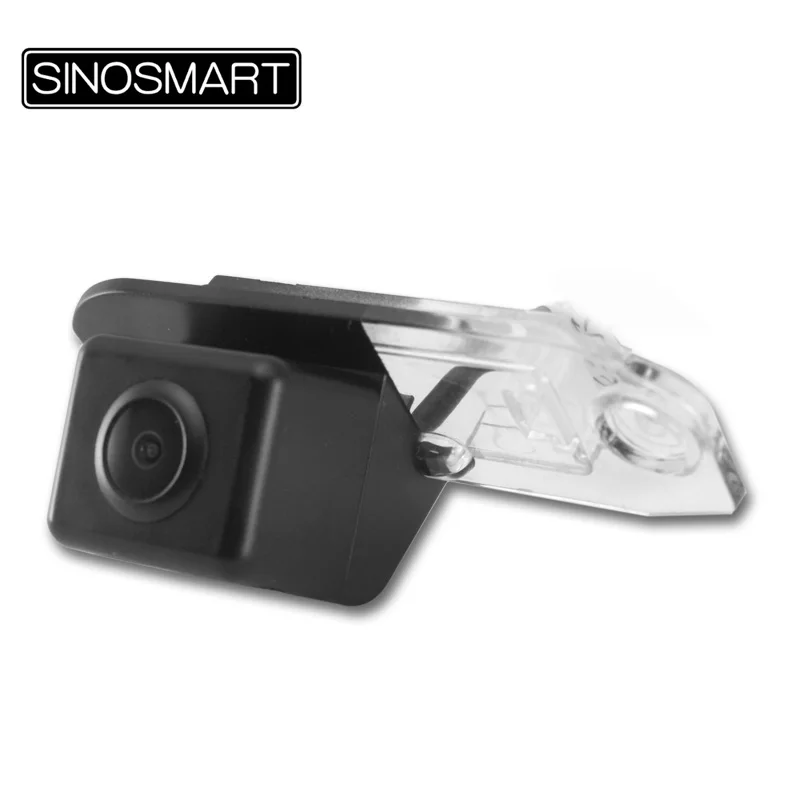 Sinosmart в ассортименте, Высококачественная автомобильная парковочная камера для Volvo XC60 XC90 S40 S60 S60L S80L V60, установка в номерной знак, отверстие лампы