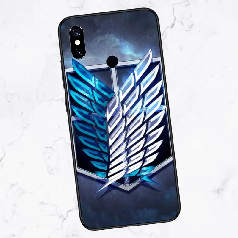 

anime cartoon attack on titan Phone Case For Xiaomi Redmi 7 8 9t a3Pro 9se k20 mi8 max3 lite 9 note 9s 10 pro