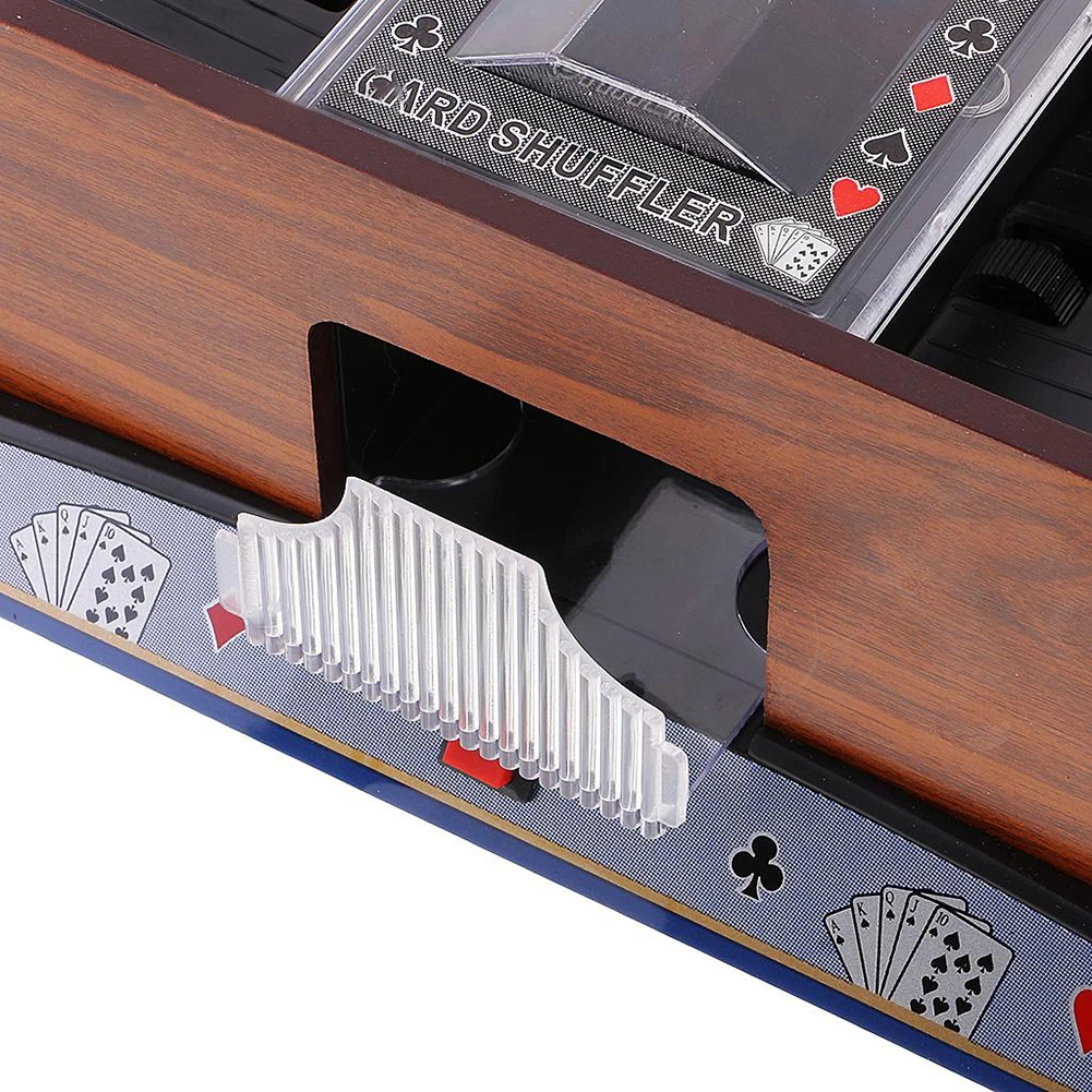 

Board Game Poker Playing Cards Electric Automatic Poker Shuffler Casino Robot Card Shuffler Shuffling Machine Poker Playing Tool
