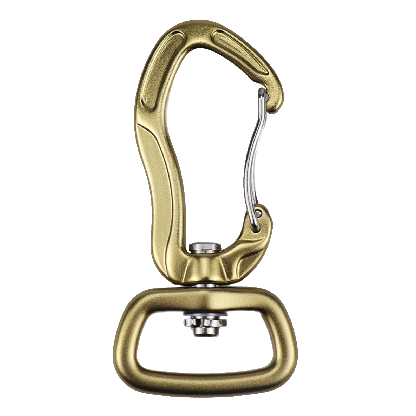 Алюминий поворотный карабин поводок для собак защелкивающаяся 400 кг глаз крюк с