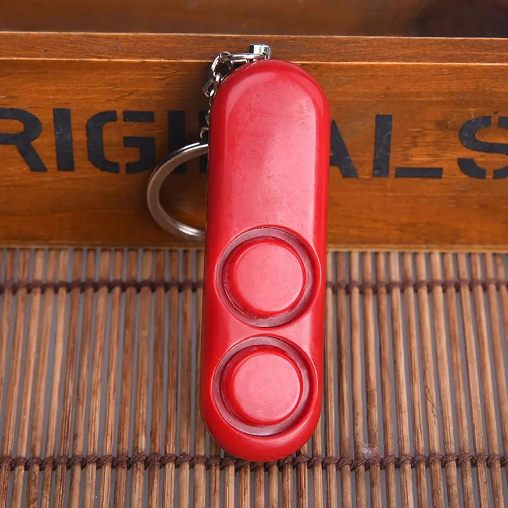 

Heart Keychain Women Kid Older Security SOS Anti-attack Safety Security Panic Loud Alarm